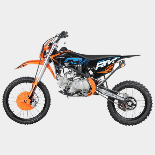 Питбайк Regulmoto SPITFIRE PRO 19/16, 140cc (Черный/ оранжевый, , 204813-1)