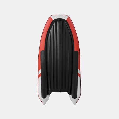Надувная лодка GLADIATOR E350PRO красно-белый
