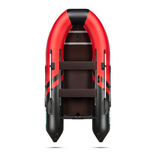 Надувная лодка GLADIATOR B330 красно-черный