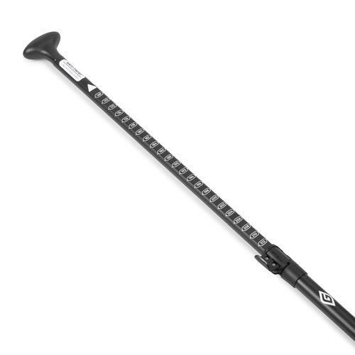 SUP весло Gladiator Race Kevlar black/black-yellov 3-части, лопатка M
